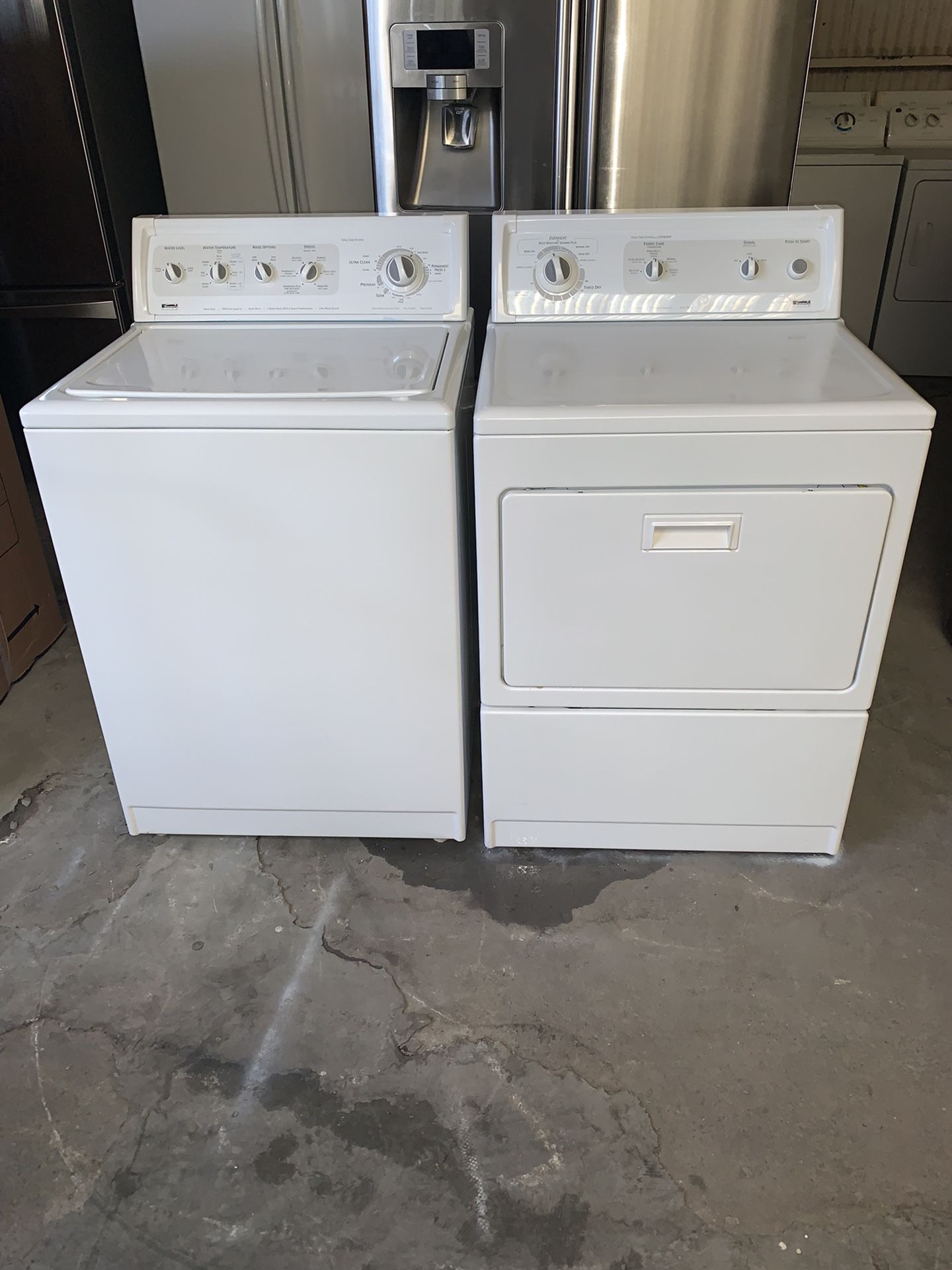 Washer And Dryer Gas Kenmore Good Condition 90 Days Warranty Lavadora Y Secadora Gas Kenmore Buenas Condiciones 90 Dias De Garantia