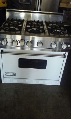 VIKING STOVE GAS 6 BURNES