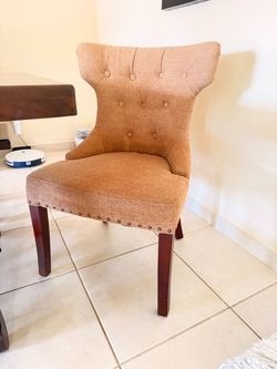 Pier 1 Imports 2 Elegant Dining Chairs- like New