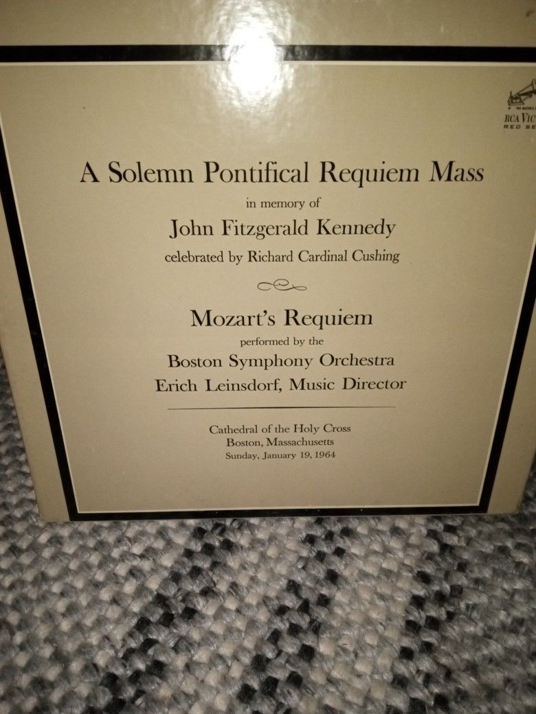 Original Vintage Album Of The Memorial Of JFK 1964