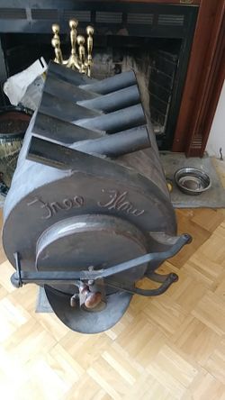 Free flow wood stove, heats great for Sale in Reidsville, NC - OfferUp
