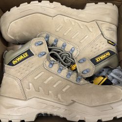 DEWALT Bowman Men's Waterproof, Steel Safety Toe, Leather Work Boots