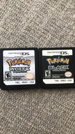Pokémon white and black