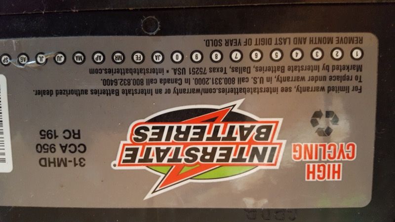 Interstate Batteries 31-MHD RV/Heavy Truck Battery