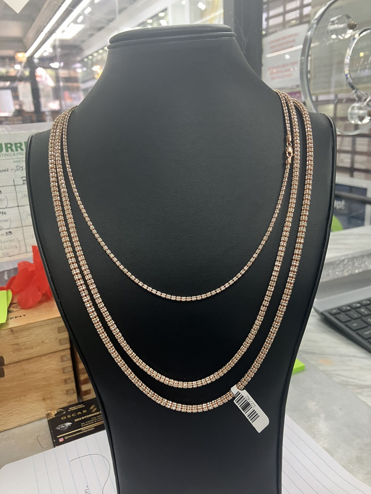 Ice Chain Rose Gold 14k Starting At $890