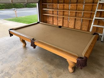 FREE 3 piece slight pool table