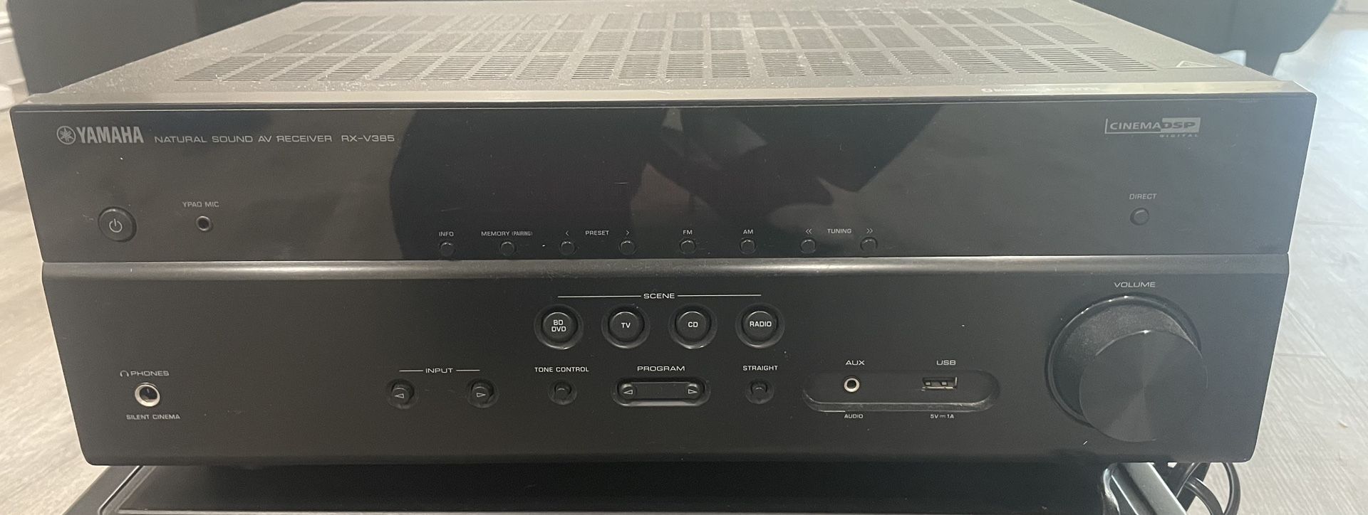 Onkyo TX-SR373 Receiver HiFi Stereo 5.2 Channel Audiophile Bluetooth HDMI Audio