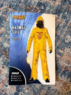 Kids Halloween Hazmat Suit