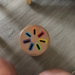 Toddler sorting sticks
