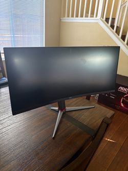AOC Gaming Ultrawide Curved Monitor