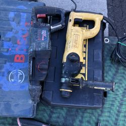 BOSH or De-WALT R-H Drill 