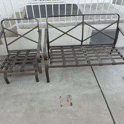 Patio Chair and Sofa