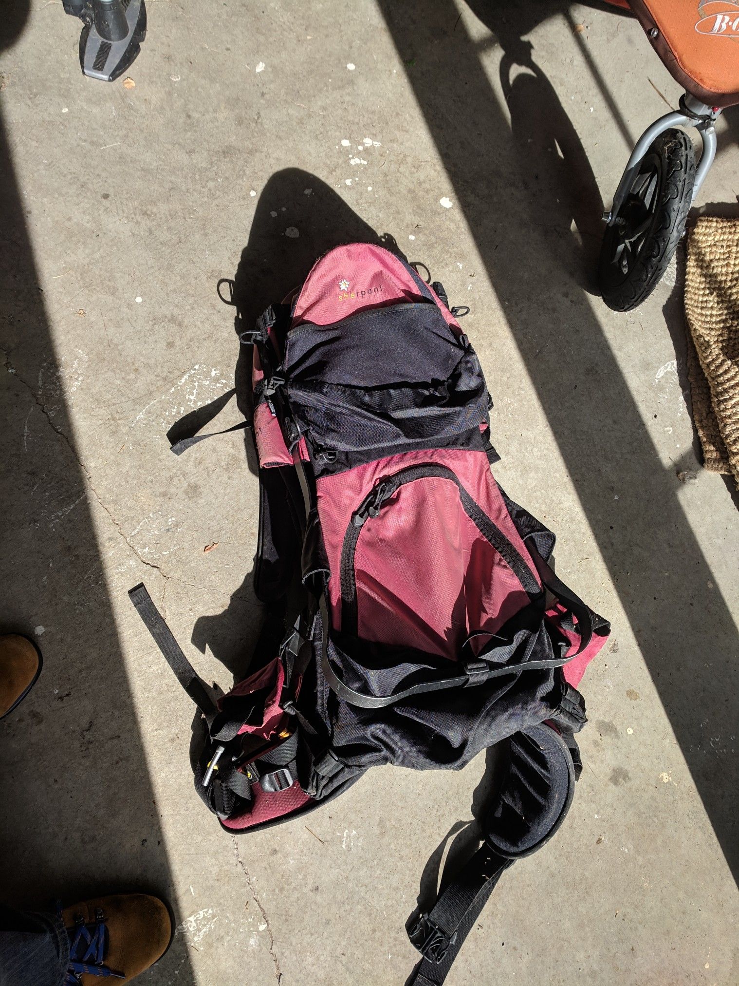 Sherpani baby hiking backpack Complete!