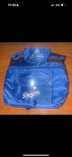 Los Angeles Dodgers Blue Backpack Major League Baseball MLB Fan Souvenir