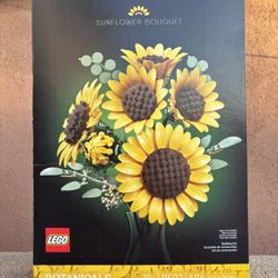 NEW LEGO SUNFLOWER BOUQUET BOTANICALS