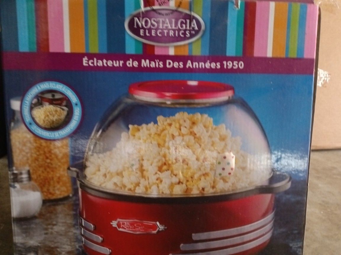 Nostalgia Electronics: Popcorn Maker