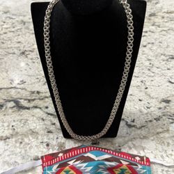 Hand Made .999 Fine Silver Chain 