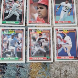 Topps All Star Baseball Cards 1992