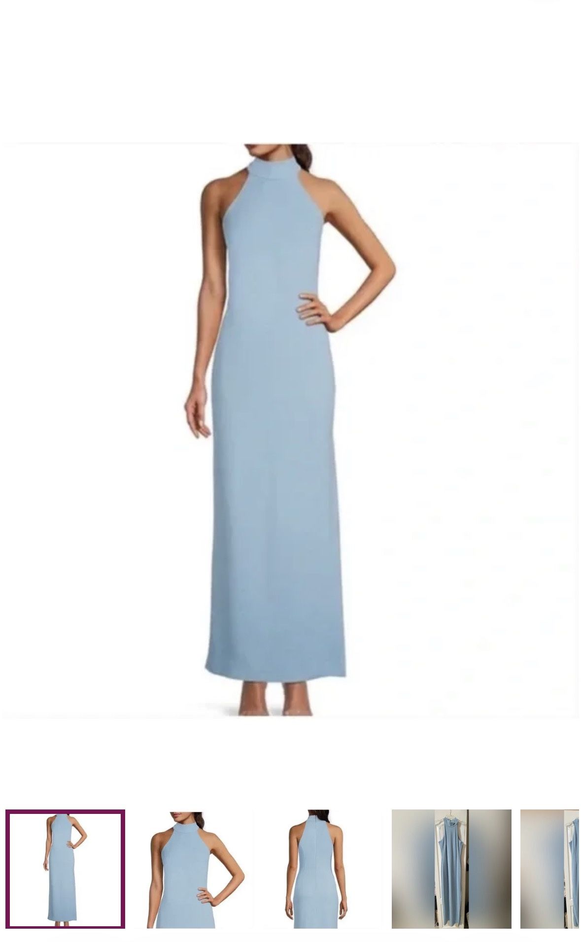 Light Blue Belle Badgley mischka