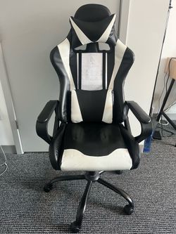 BestOffice Gaming Chair - Black & White - Excellent Condition