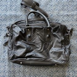 Krane Leather Crossbody Messenger Bag 