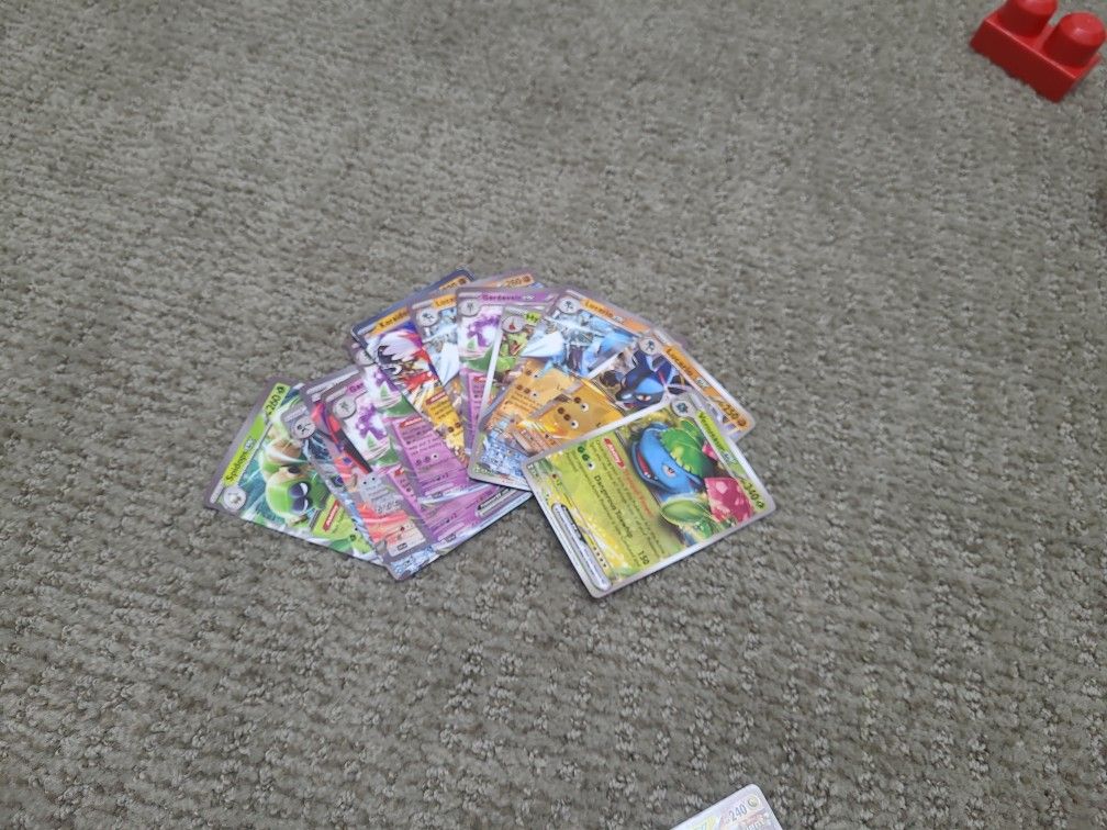 13 Ex Pokemon Cards
