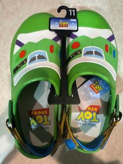 Toy Story Buzz Lightyear Men’s Clog Shoes - Size 11