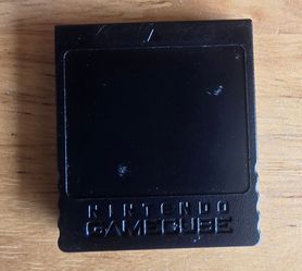 Gamecube memory card