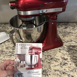 Kitchen Aid 5QT 325 W Red Architect Brand New In Box