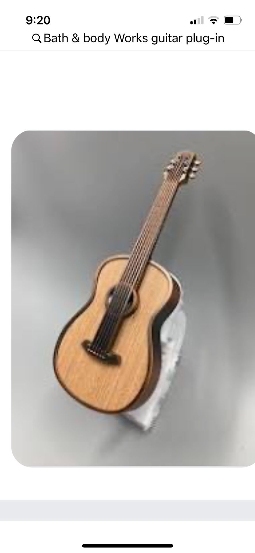 Bath and Body Works Guitar Wallflower Plug In