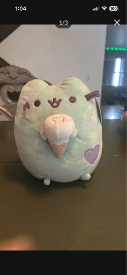 Gund It’sugar Pusheen Mint Sprinkled Ice Cream 9.5” Plush