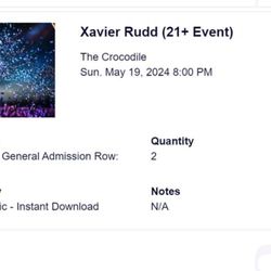 Xavier Rudd May 19 Seattle