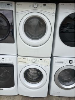 Excellent working condition  W27 D31.5 H76 Washer 4.5 cu ft Dryer 7.4 cu ft 3 months warranty parts and labor only