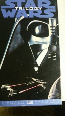 Star wars trilogy vhs tapes