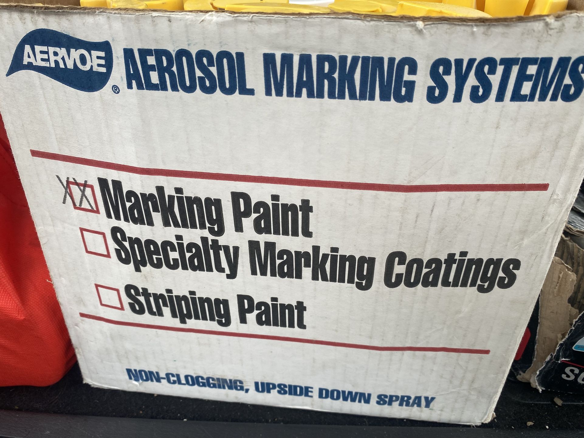Construction Marking Paint (Case of 12) TWO BOXES