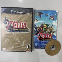 The Legend of Zelda Wind Waker Clean Disc for Nintendo GameCube