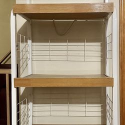 Kitchen Rack Shelves  W/Drawer & Plug