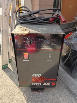 Solar 480 6/12 Volt Battery Charger Booster