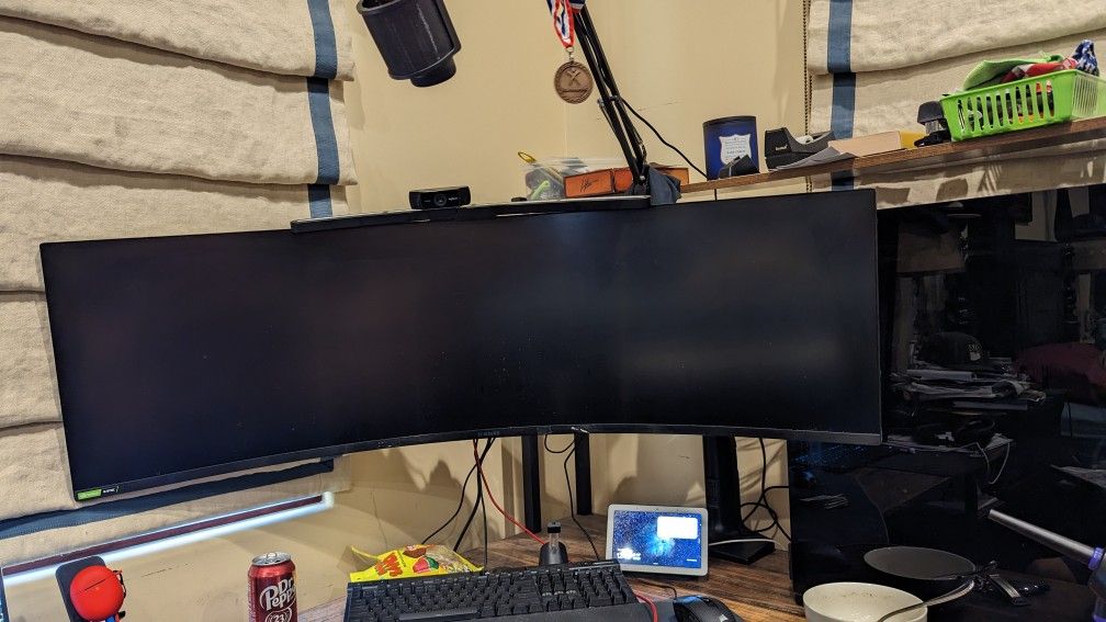 SAMSUNG Odyssey 49in 5K QHD 1440p Gaming G9 Computer Monitor