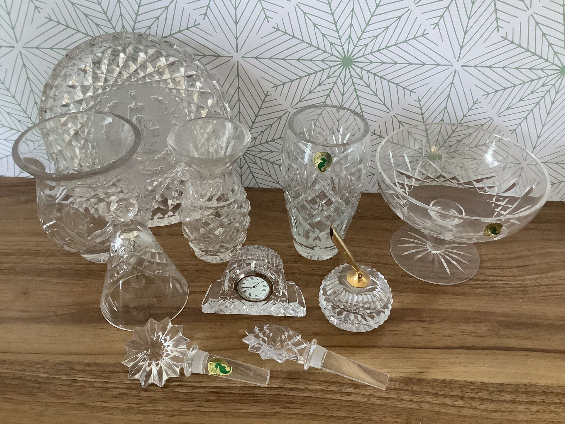 Waterford Crystal Collection 10 Pcs Lots