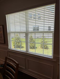 White PVC  Blind