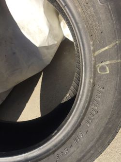 Automotive used 16” tire with some usable mileage left