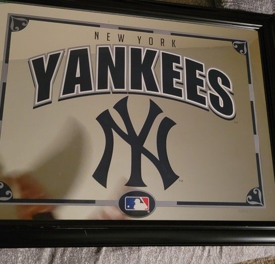 Vintage New York Yankees Mirror Wall Art