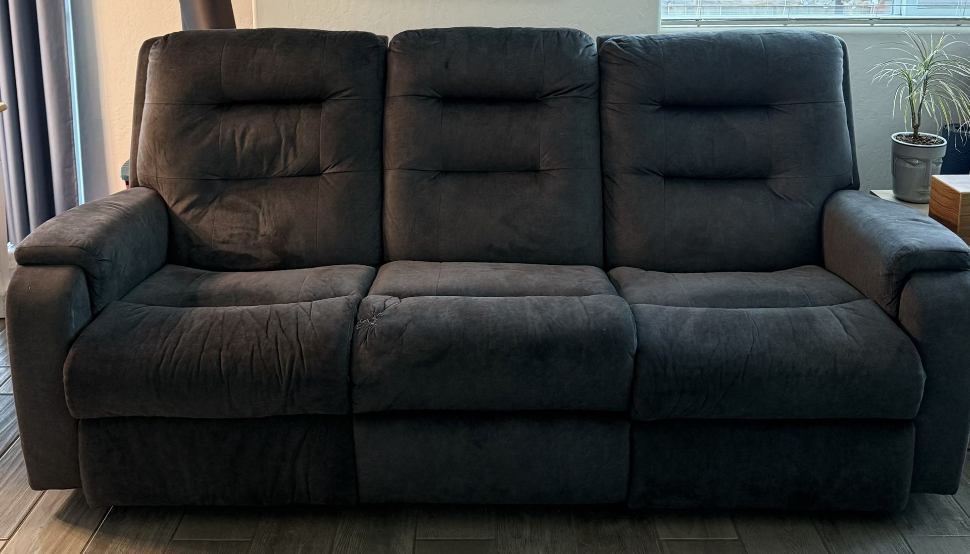 Double Recliner Sofa