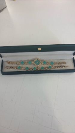 Jewelry bracelet and watch