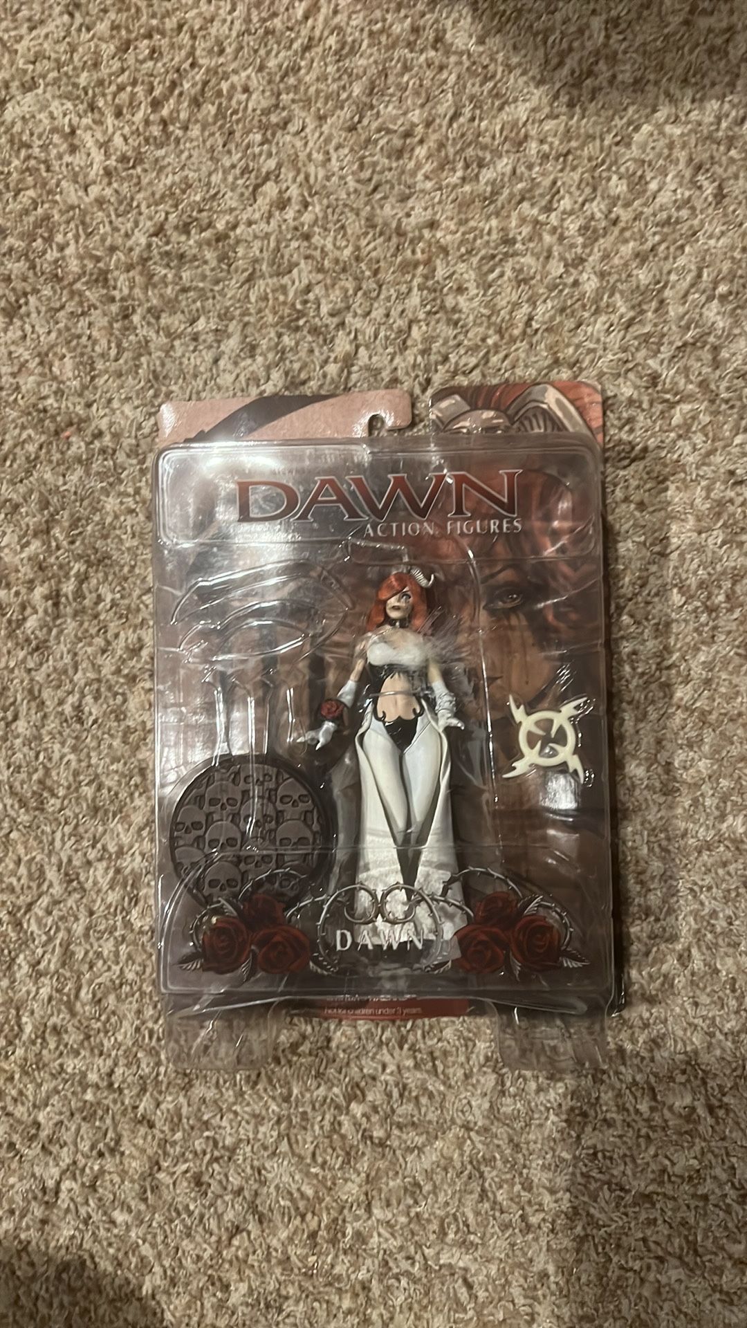 Joseph Michael Linsner's Dawn Action Figure White Dress Diamond Select New