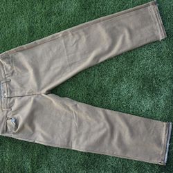 Tan Levi's 511 slim fit jeans 