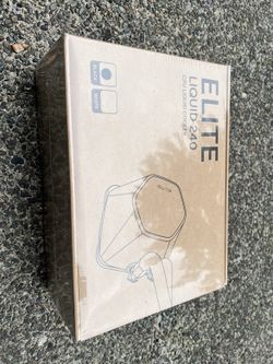 Cooler Master Elite Liquid 240 CPU AIO Liquid Cooler — Factory Sealed, Brand New (Black)