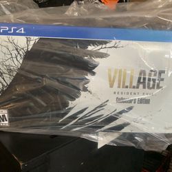 Resident Evil village, collectors, edition items