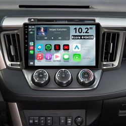 8Core 4+64GB Android 13 Car Radio Stereo for Toyota RAV4 2013-2018
